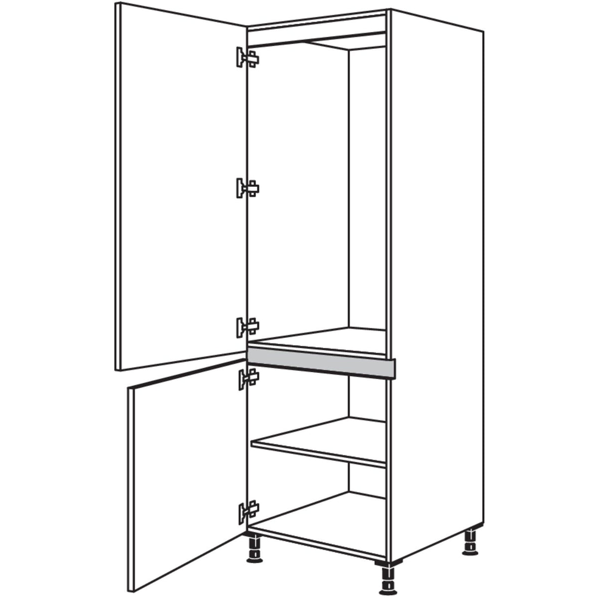 Nobilia Geraete-Umbau Kuehlautomat NG123-1 24688