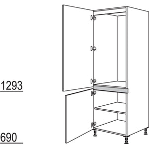 Nobilia Geraete-Umbau Kuehlautomat NG123-1 24688