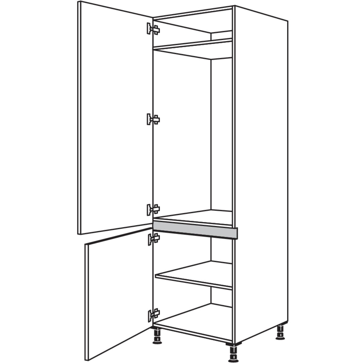 Nobilia Geraete-Umbau Kuehlautomat NG123-3 47688