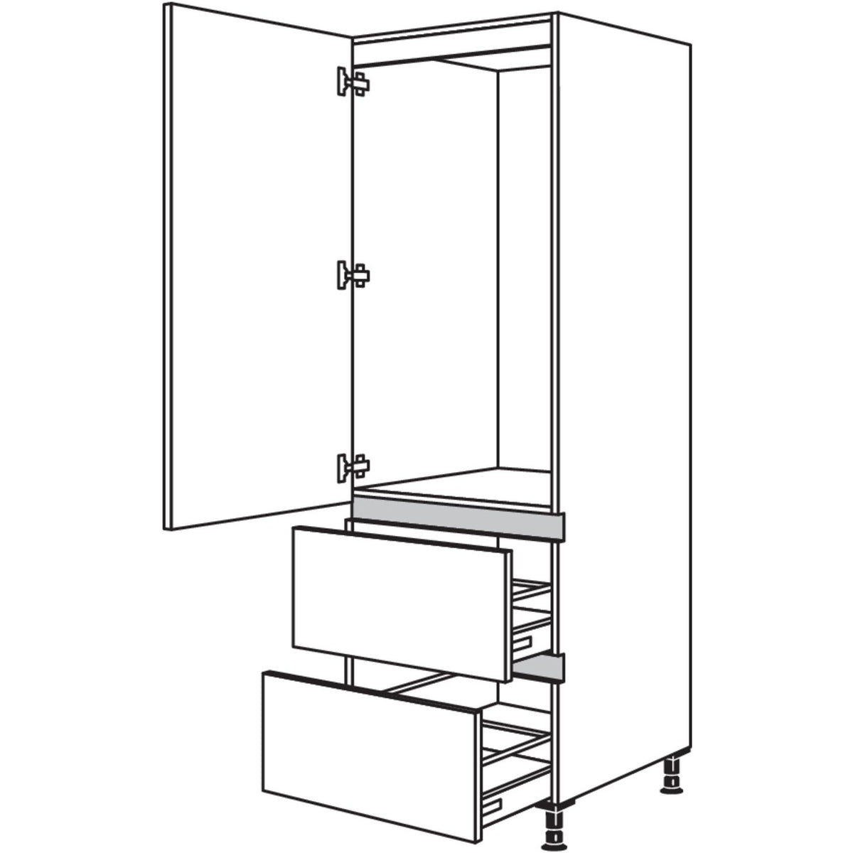 Nobilia Geraete-Umbau Kuehlautomat NG1232A-1 24689