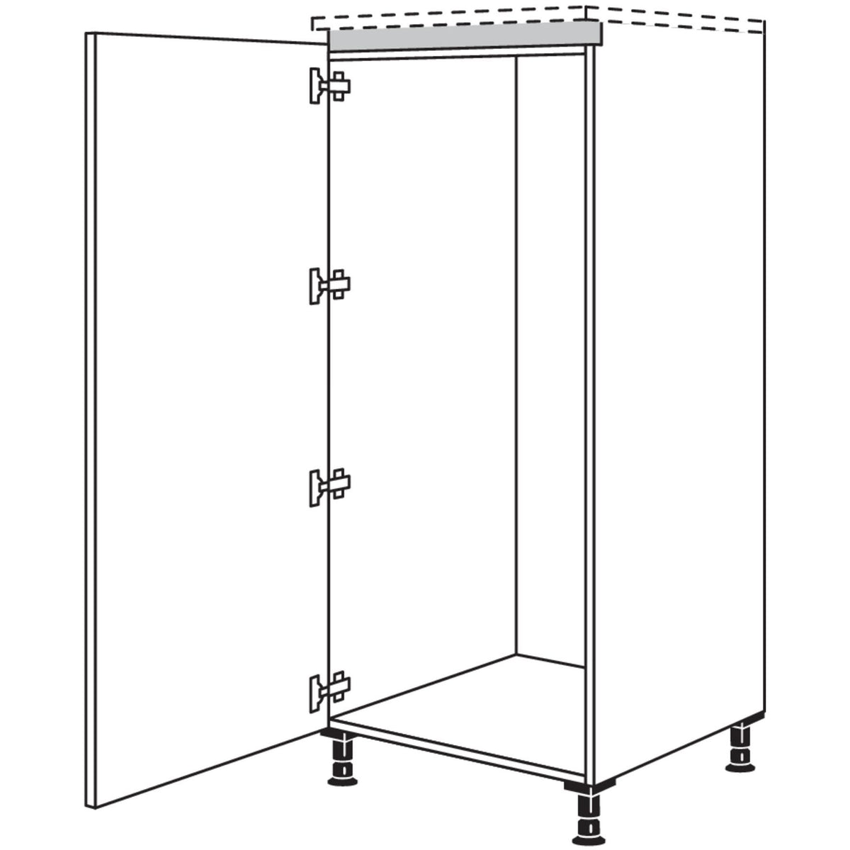 Nobilia Geraete-Umbau Kuehlautomat NG140 44466