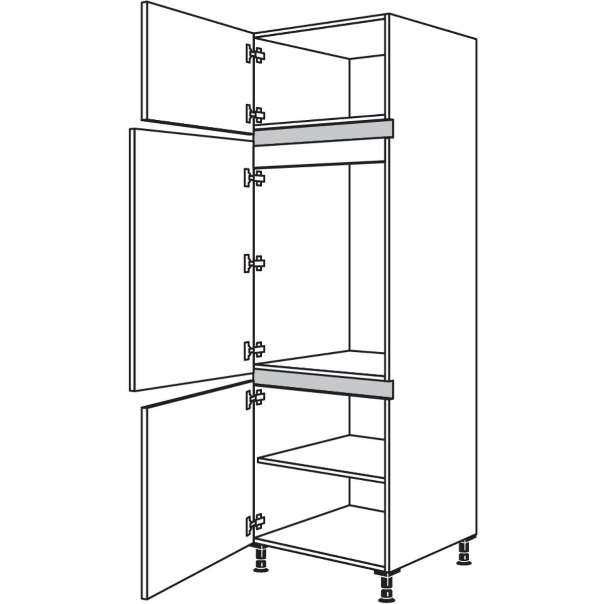 Nobilia Geraete-Umbau Kuehlautomat NG88-3 47677