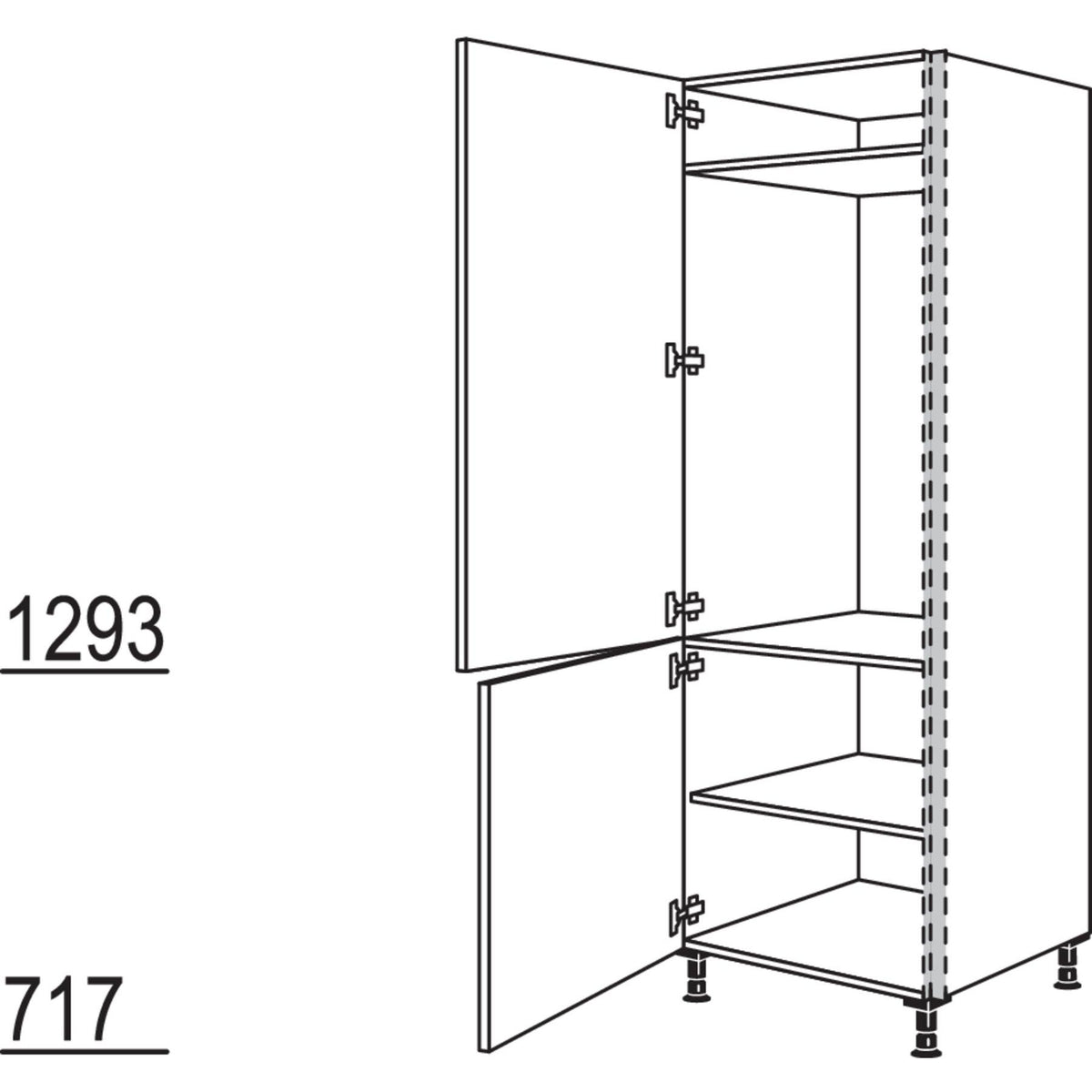 Nobilia Geraete-Umbau Kuehlautomat NGS103-1 22946