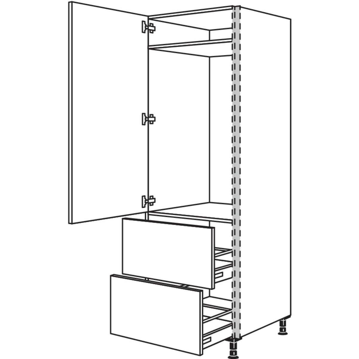 Nobilia Geraete-Umbau Kuehlautomat NGS1032A-1 22947