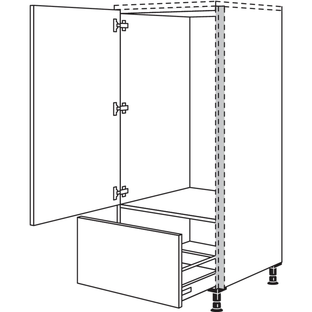 Nobilia Geraete-Umbau Kuehlautomat NGS103A 56756
