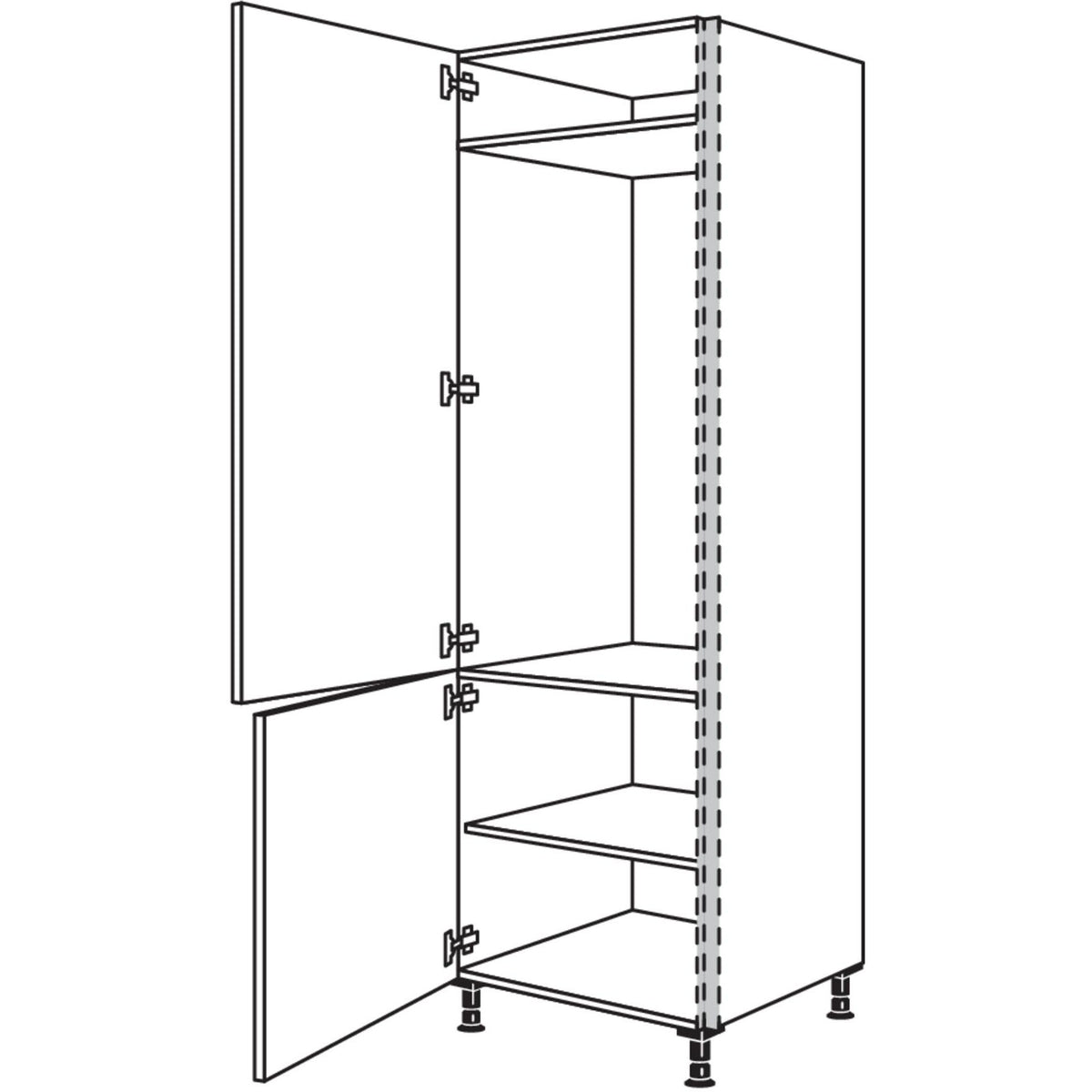 Nobilia Geraete-Umbau Kuehlautomat NGS123-3 53951