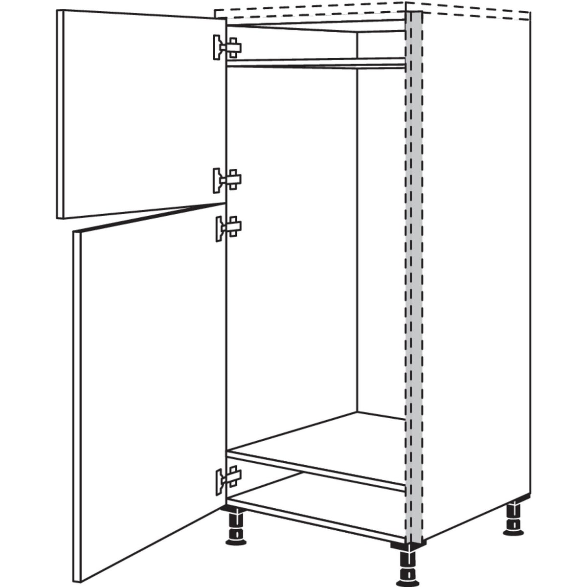 Nobilia Geraete-Umbau Kuehlautomat NGS123 56780