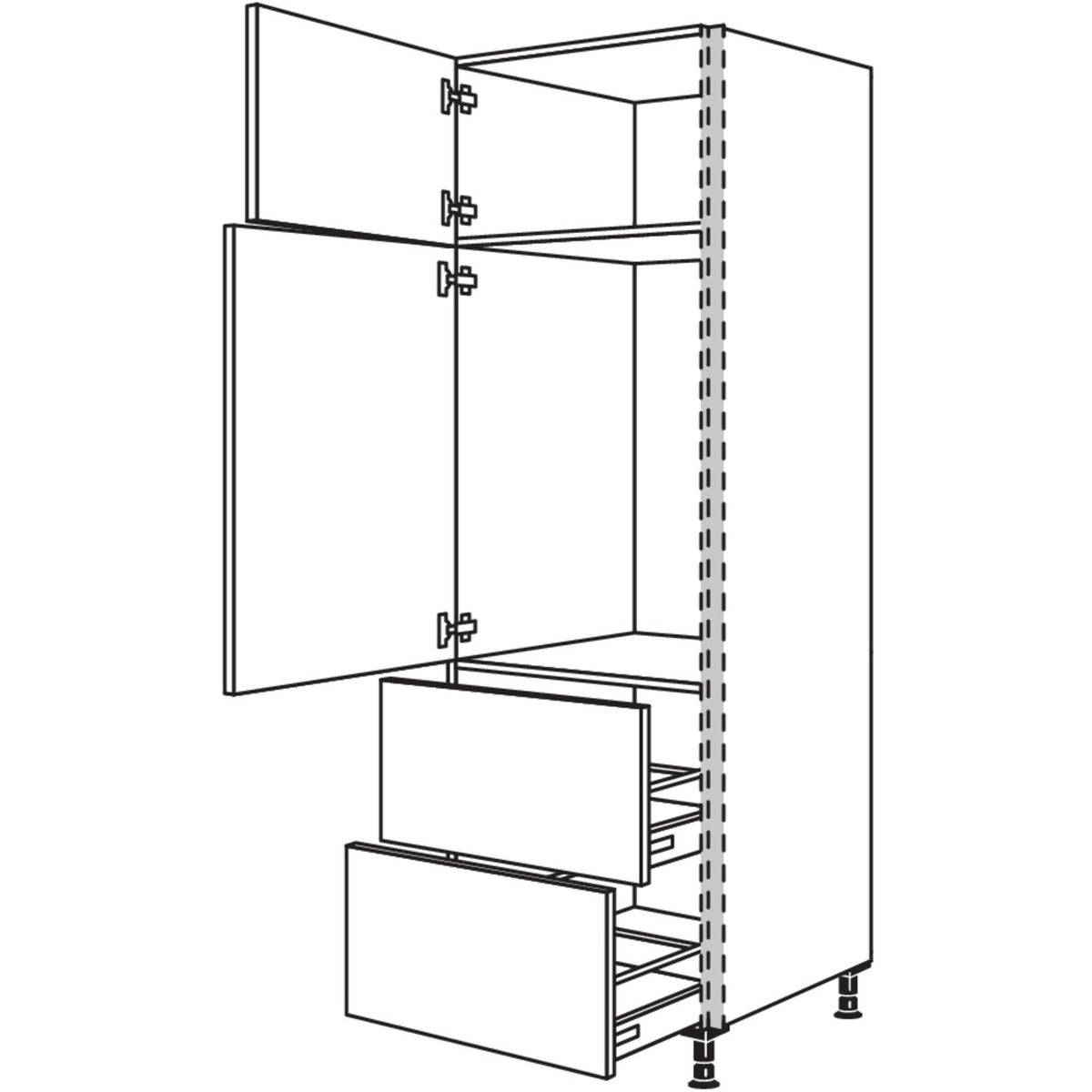 Nobilia Geraete-Umbau Kuehlautomat NGS882A-2 34941
