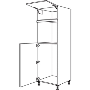 Nobilia Geraete-Umbau Kuehlautomat und Backofen G103O-2 35647