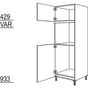 Nobilia Geraete-Umbau Kuehlautomat und Backofen G88O-1 24628