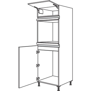 Nobilia Geraete-Umbau Kuehlautomat und Backofen NG88O-1 24682