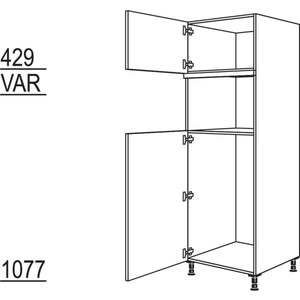 Nobilia Geraete-Umbau Kuehlautomat und Dampfgarer - Kompaktgeraet G103DK-1 24646