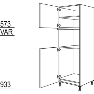 Nobilia Geraete-Umbau Kuehlautomat und Mikrowelle -  Dampfgarer - Kompaktgeraet G88MDK-1 24629