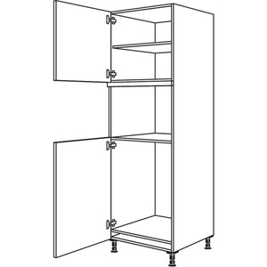 Nobilia Geraete-Umbau Kuehlautomat und Mikrowelle -  Dampfgarer - Kompaktgeraet G88MDK-2 37629