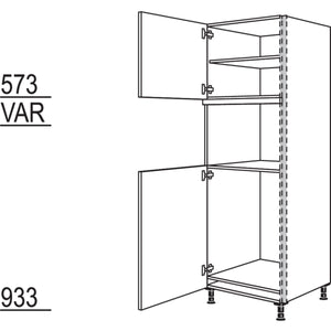 Nobilia Geraete-Umbau Kuehlautomat und Mikrowelle - -amp-nbsp-Dampfgarer - NGSMDK88-1 22943