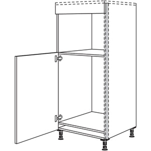 Nobilia Geraete-Umbau Kuehlautomat und Mikrowelle- Dampfgarer oder Kompaktgeraet NGSDK88 56727