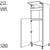 Nobilia Geraete-Umbau Kuehlautomat und Mikrowelle NGS123M-1 22954