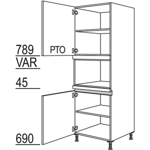 nobilia Geraete-Umbau Mikrowelle LGM-1 24539