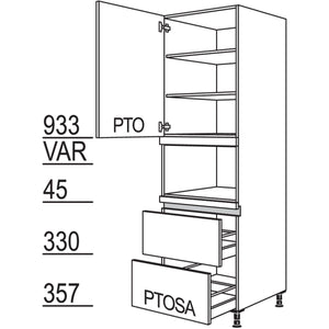 nobilia Geraete-Umbau Mikrowelle LGM2A-3 45548