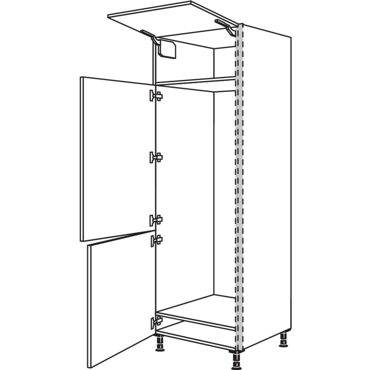 Nobilia Geraete-Umbau NGS158-2 31962