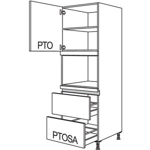 nobilia Geraete-Umbau fuer Dampfgarer - Kompaktgeraet LGDK2A-1 24538
