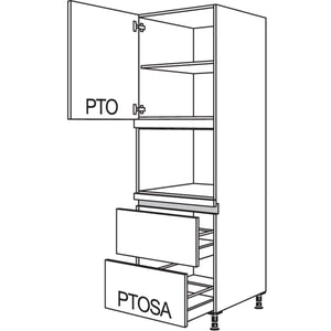 nobilia Geraete-Umbau fuer Dampfgarer - Kompaktgeraet LGDK2A-2 35547