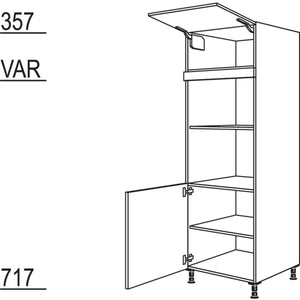 Nobilia Geraete-Umbau fuer Mikrowelle und Dampfgarer - Kompaktgeraet GDMDK-1 25513