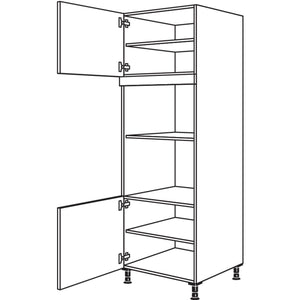Nobilia Geraete-Umbau fuer Mikrowelle und Dampfgarer - Kompaktgeraet GMDK-1 25512