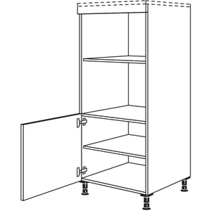 Nobilia Geraete-Umbau fuer Mikrowelle und Dampfgarer - Kompaktgeraet GMDK 23735
