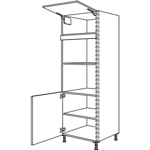 Nobilia Geraete-Umbau fuer Mikrowelle und Dampfgarer - Kompaktgeraet NGSMDK-1 23592