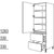 Nobilia Geschirr-- Vorratsschrank NH2A30-1 25126