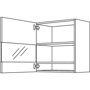 Nobilia Glas-Wandschrank Boulevard WGB50-1 35438