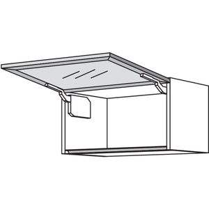 Nobilia Glas-Wandschrank Square WKSQ120-36 37522