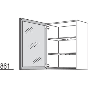 Nobilia Glas-Wandschrank Square WSQ60-3 51526