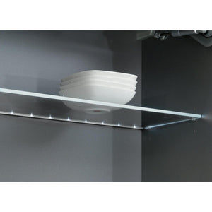 Nobilia Glaseinlegeboden mit LED Glaskantenbeleuchtung für Wandschränke mit Glastüren GB-WSG60 15069