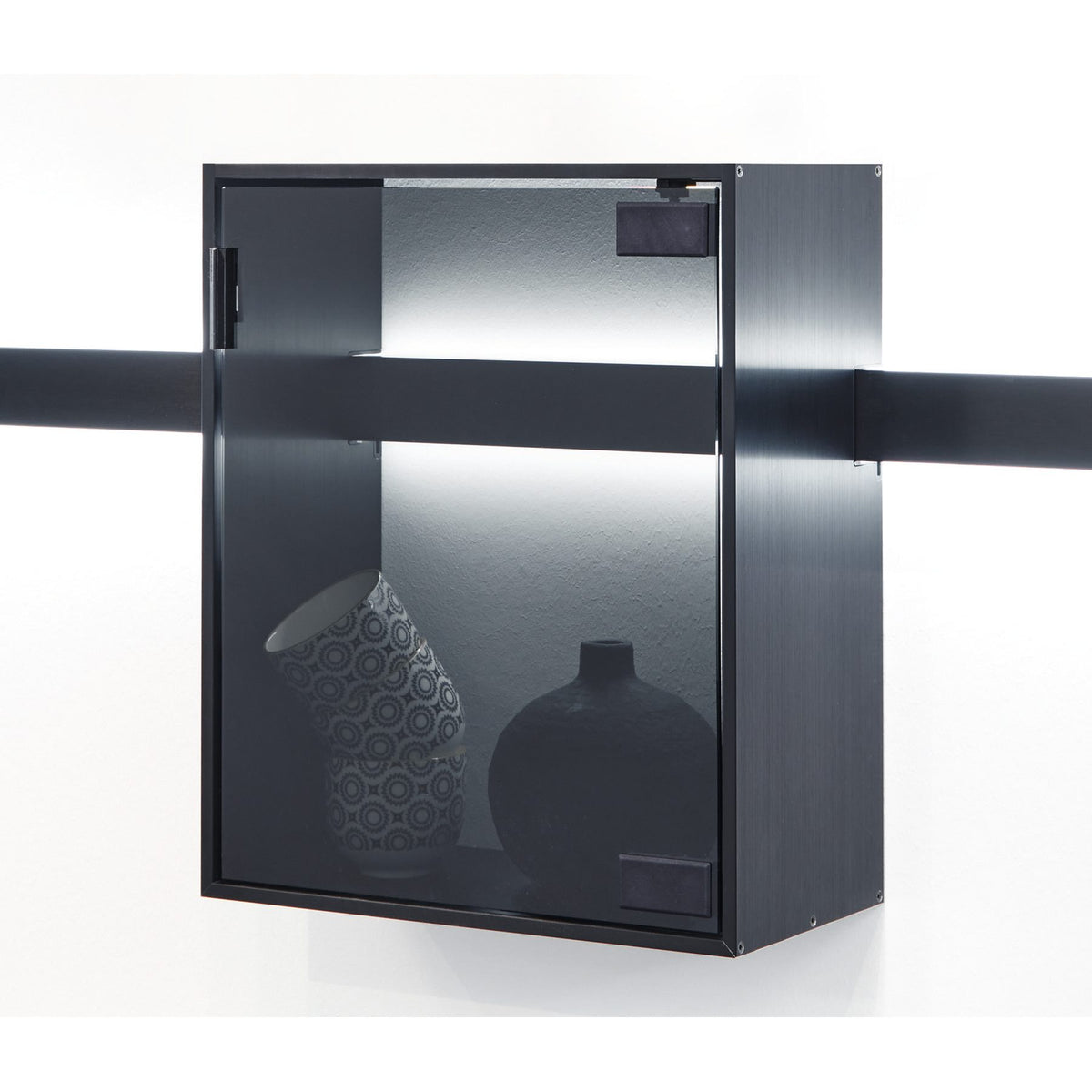 Nobilia Glastuer fuer Aluminium-Regal Sign Emotion SERNGTM45 33610