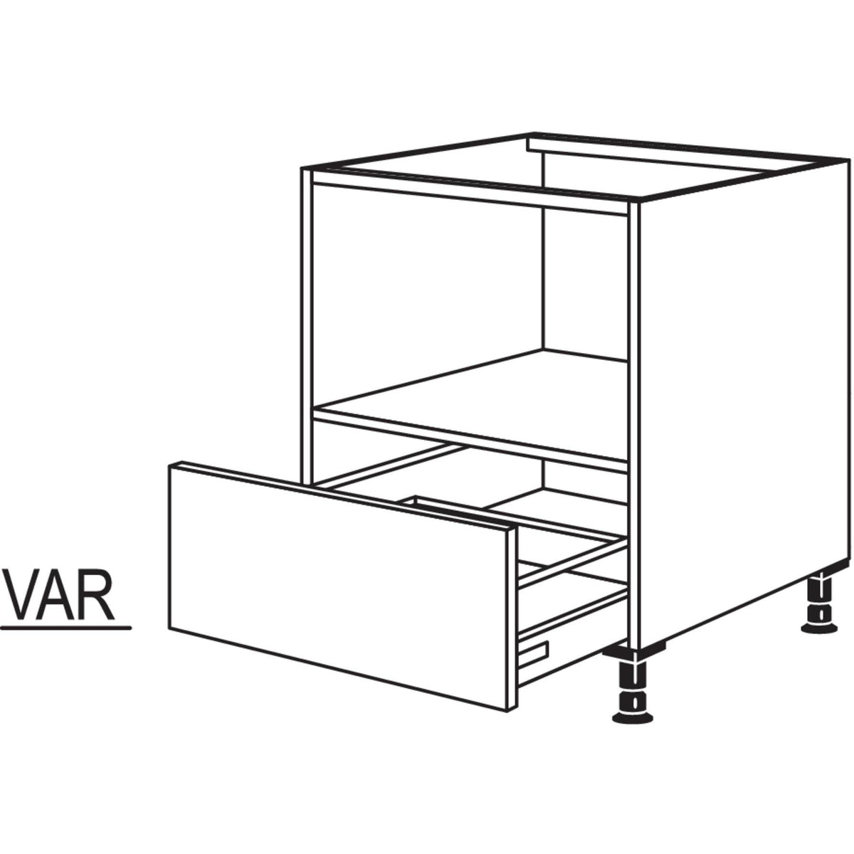 Nobilia Herd-Umbauschrank HUA 22323