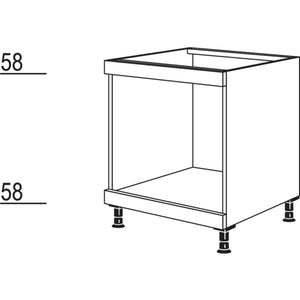 Nobilia Herd-Umbauschrank Slim Line HUB-SL 327