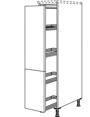 nobilia elements Highboard Apothekerschrank HA30 30 cm