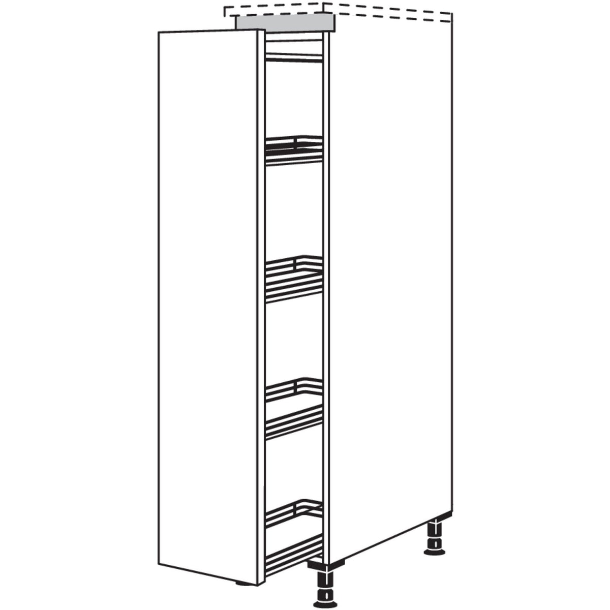 Nobilia Highboard Apothekerschrank NHA40 42740