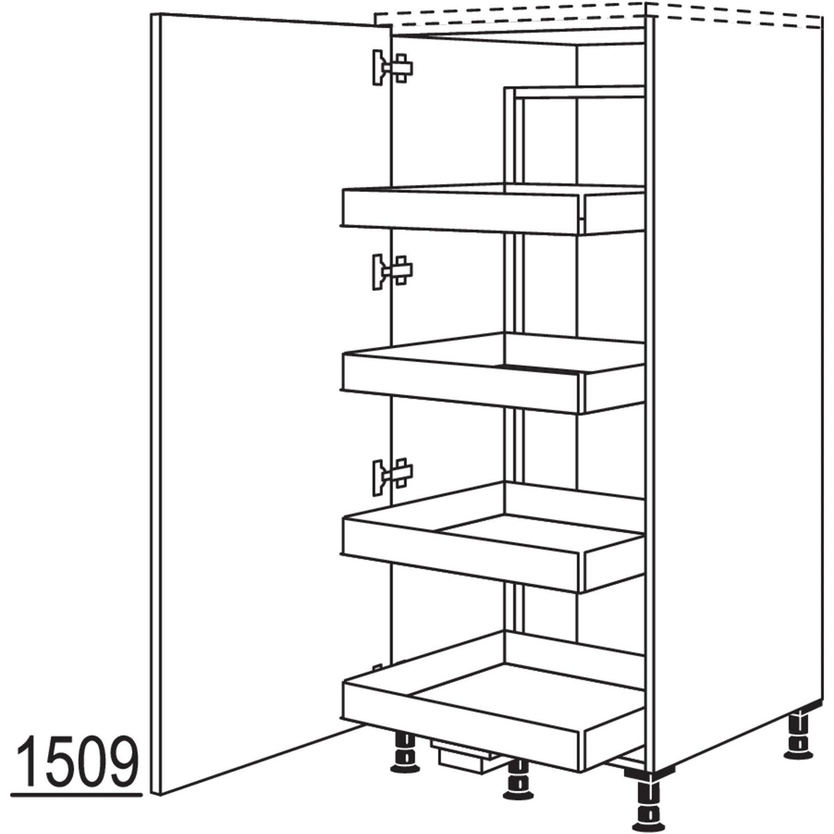 nobilia Highboard Cargo HCF50 21521