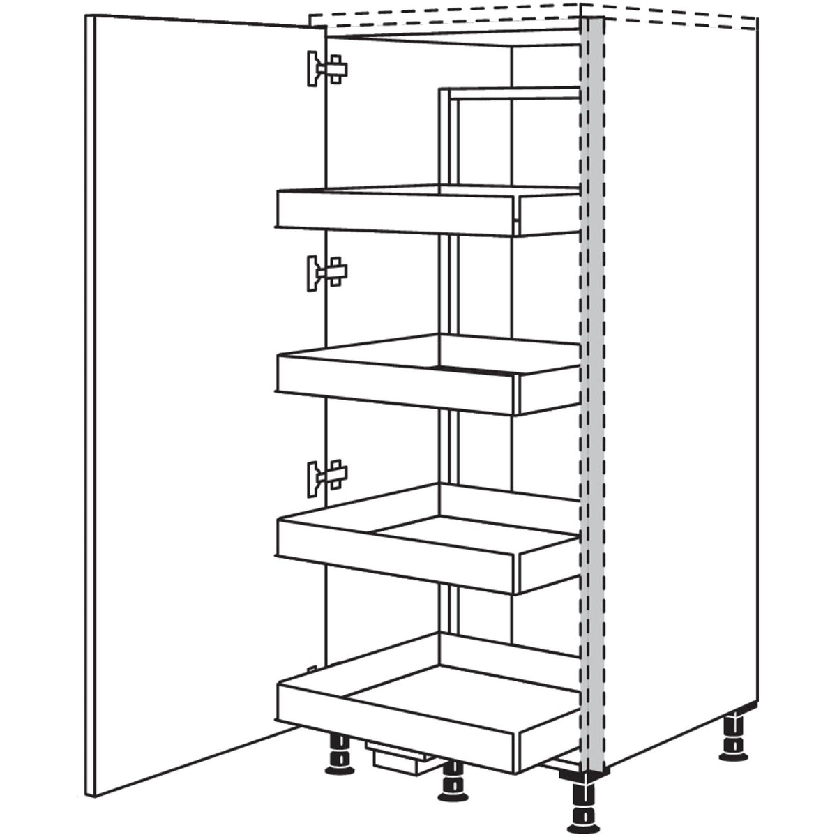 nobilia Highboard Cargo NHSCF60 56575