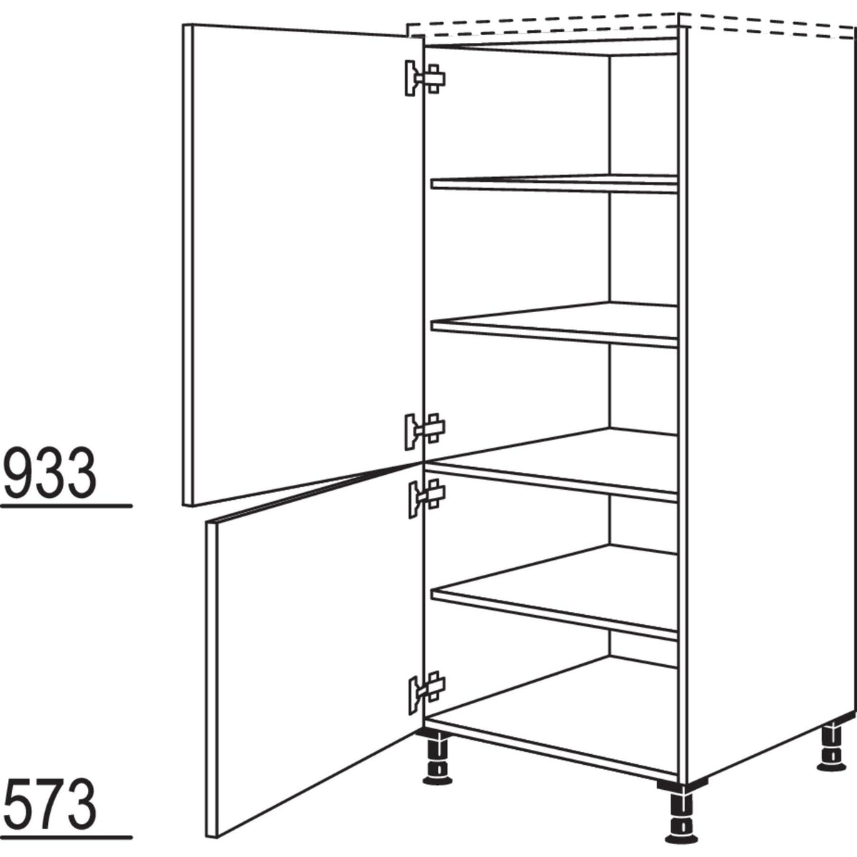 Nobilia Highboard H30 21790