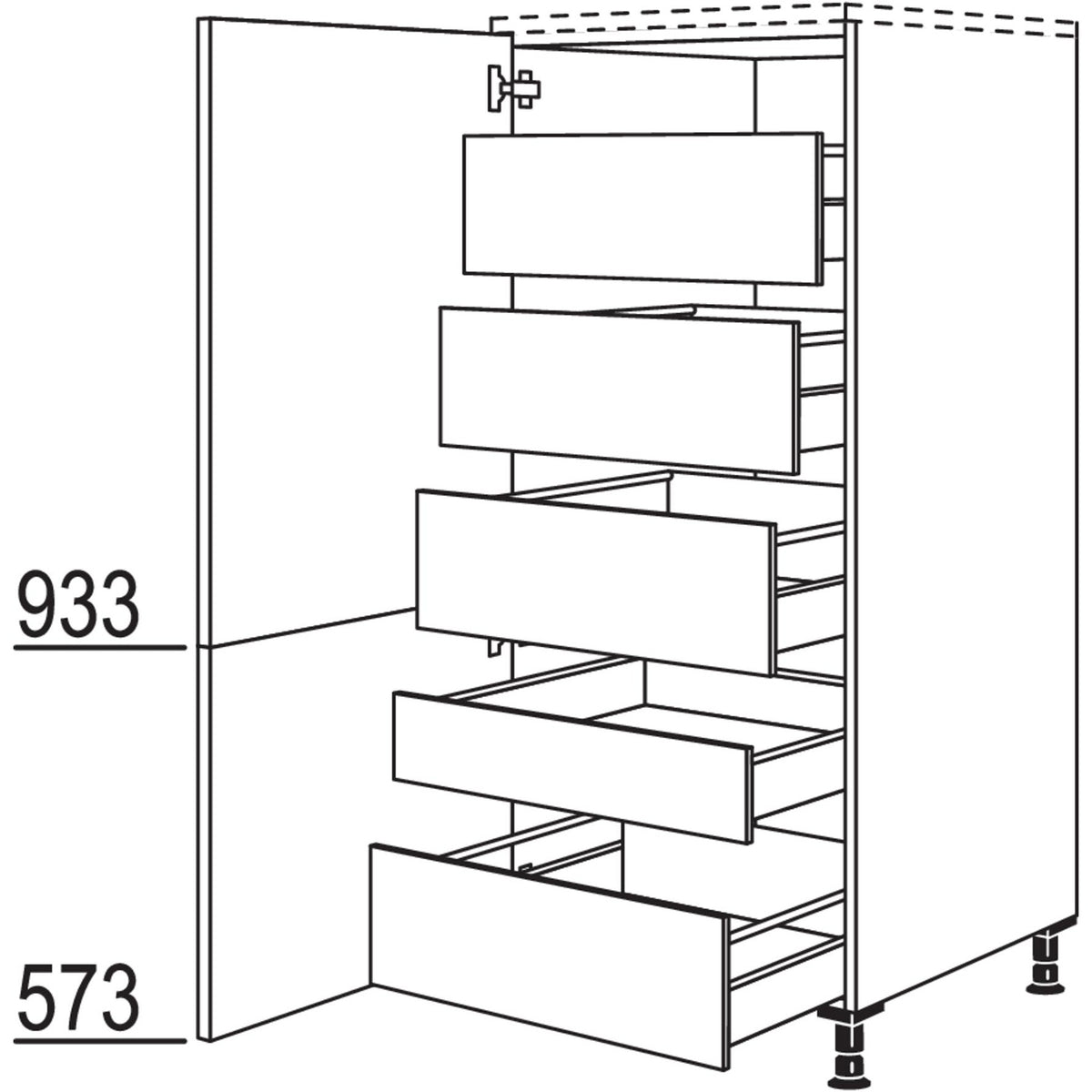nobilia Highboard HI50 21591