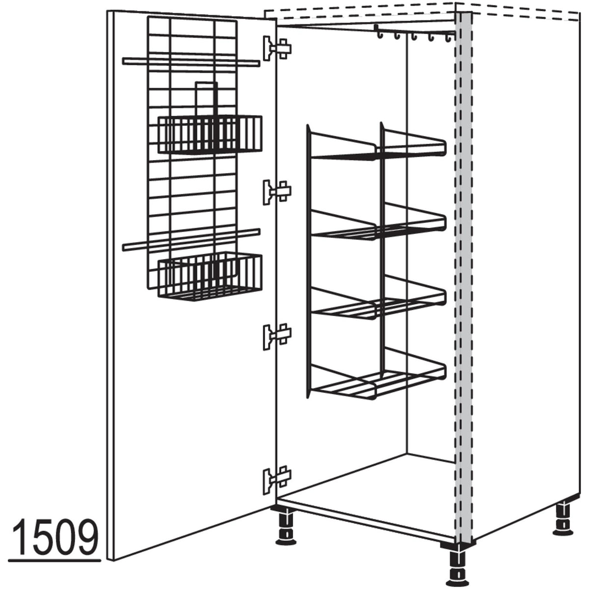 nobilia Highboard NHSBF60 56712