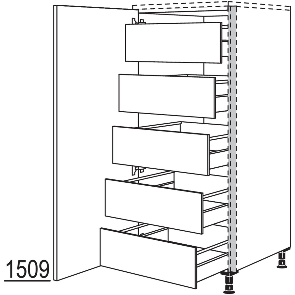 nobilia Highboard NHSIF40 56718