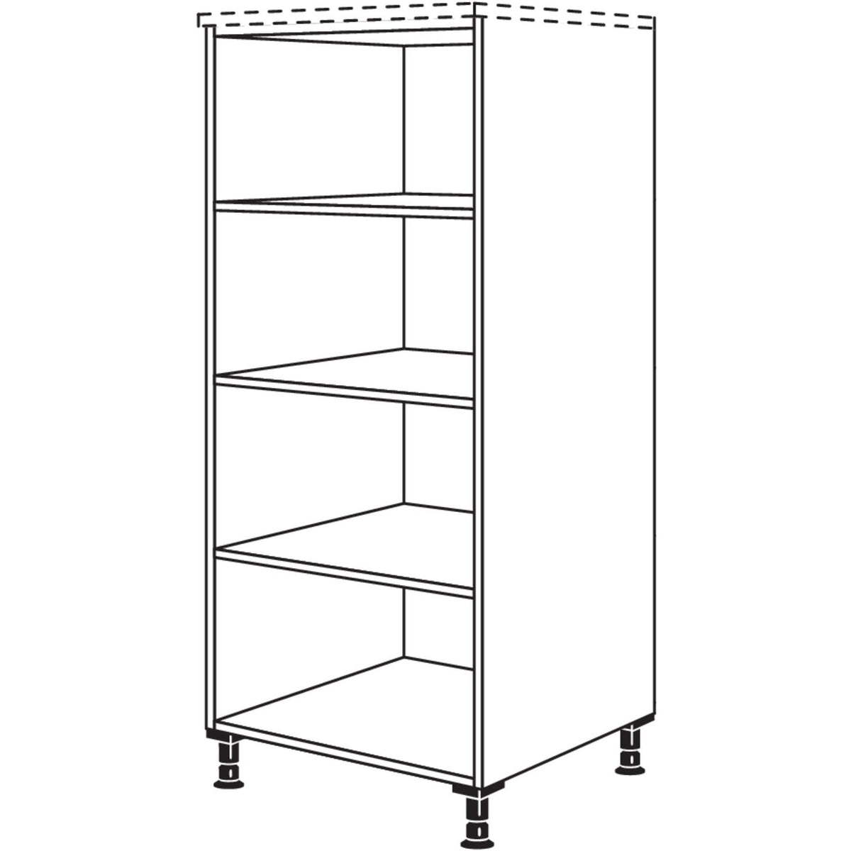 Nobilia Highboard-Regal HR40 51654