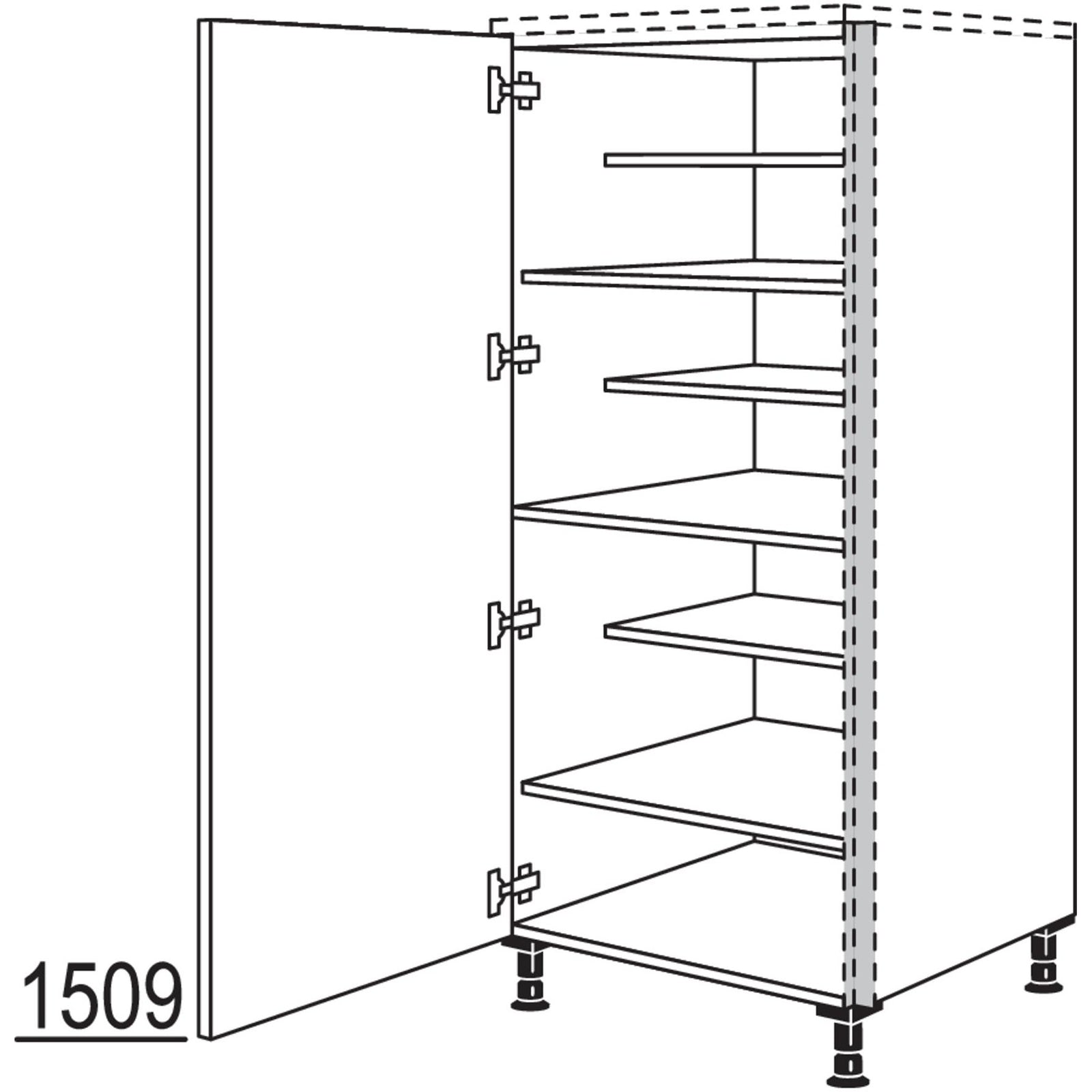 nobilia Highboard Schuhschrank NHSWSF40 56707