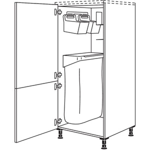 Nobilia Highboard mit Ordnungssystem Laundry-Area HOS60 23577