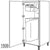 nobilia Highboard mit Ordnungssystem Laundry-Area NHSOSF50 56724